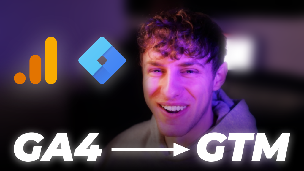 Shows connection between GA4 property and Google Tag Manager