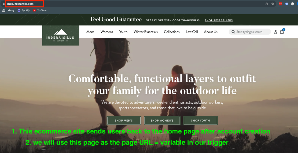 Account Creations with Google Tag Manager