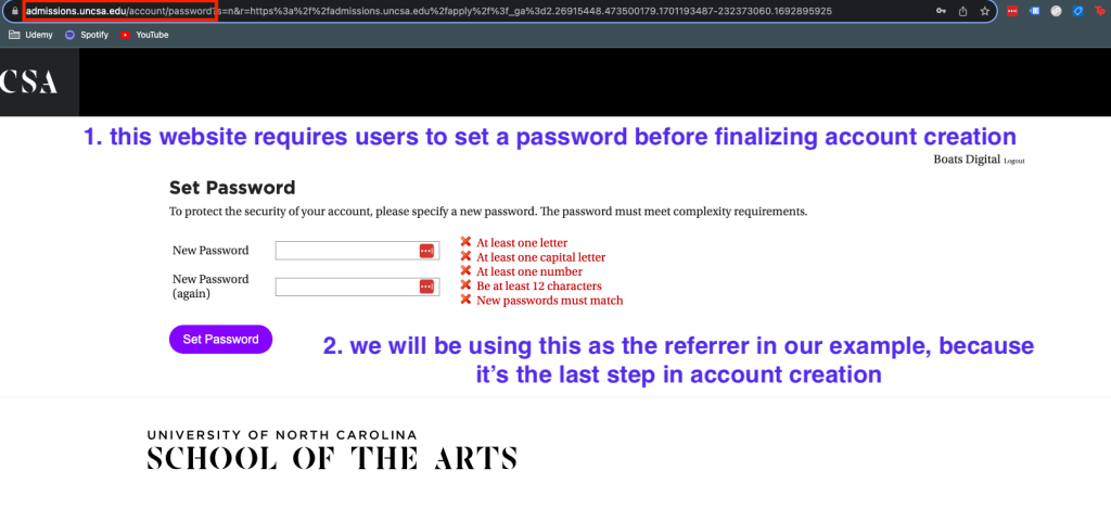 Account Creations with Google Tag Manager